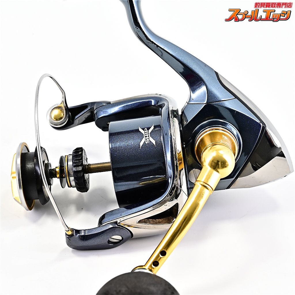 シマノ ステラ 4000XG 夢屋ハンドル　スプール付き シマノ】 10ステラ 4000XG 夢屋EVAパワールンド型M 37mmハンドル