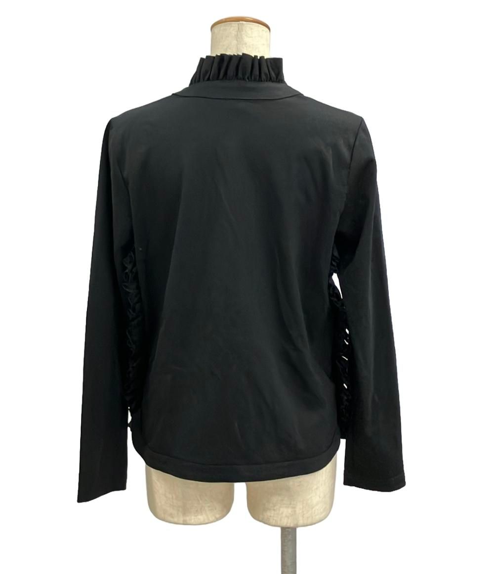 新品未使用。noir kei ninomiya フリルノーカラージャケット noir kei ninomiya 2021AW フリル付きロングジャケットが入荷