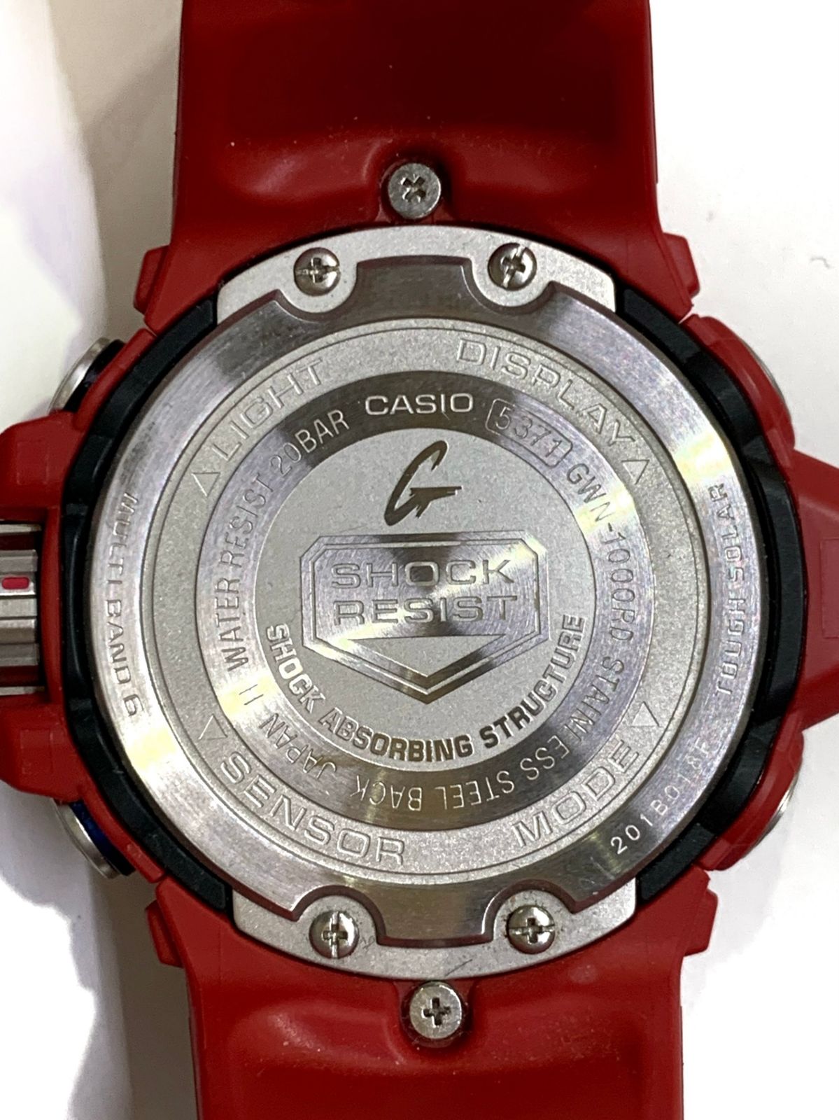 CASIO G-SHOCK カシオ ジーショック GWN-1000RD-4AJF 腕時計 デジアナ