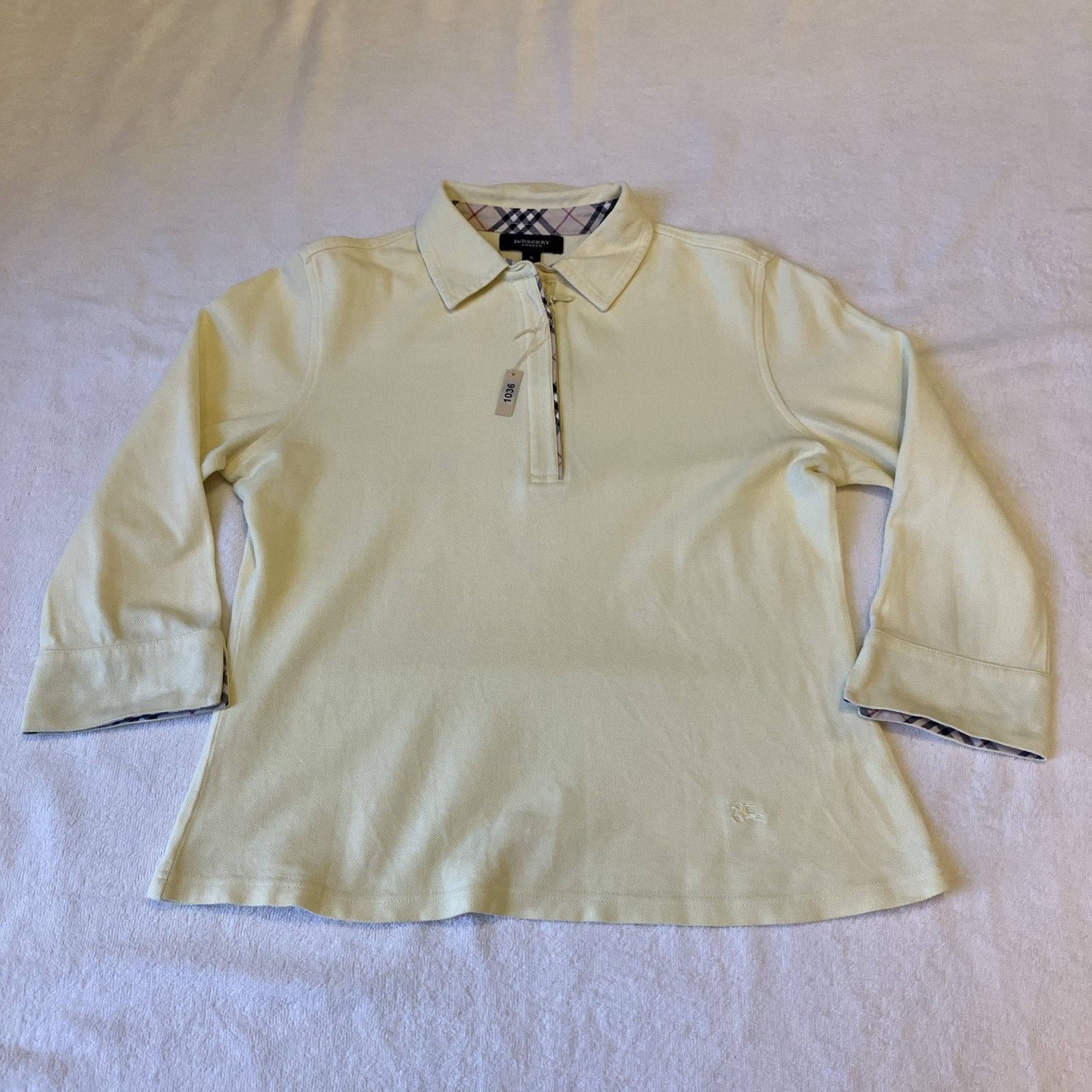 美品✨バーバリー ポロシャツ レディース M ノバチェック BURBERRY BURBERRY - BURBERRY バーバリー ポロシャツ 赤 ノバチェック