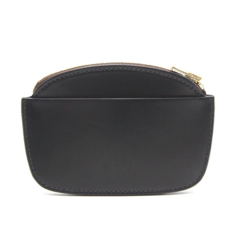 【新品未使用】forme coin pures コードバン ブラック forme フォルメ コインケース flp-22 Coin Purse シェルコード