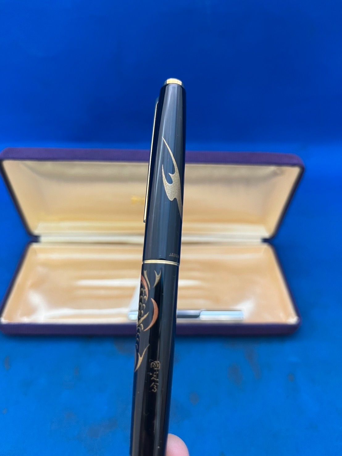 KM専用パイロット蒔絵万年筆　龍14金ペン 国光会 PILOT/パイロット 國光會 蒔絵 龍 ペン先14K ニブ/M 万年筆