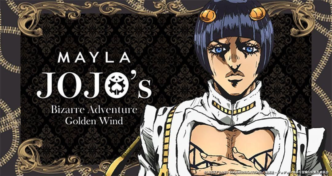 MAYLA ジョジョの奇妙な冒険 黄金の風 アイコニック シューズ オン