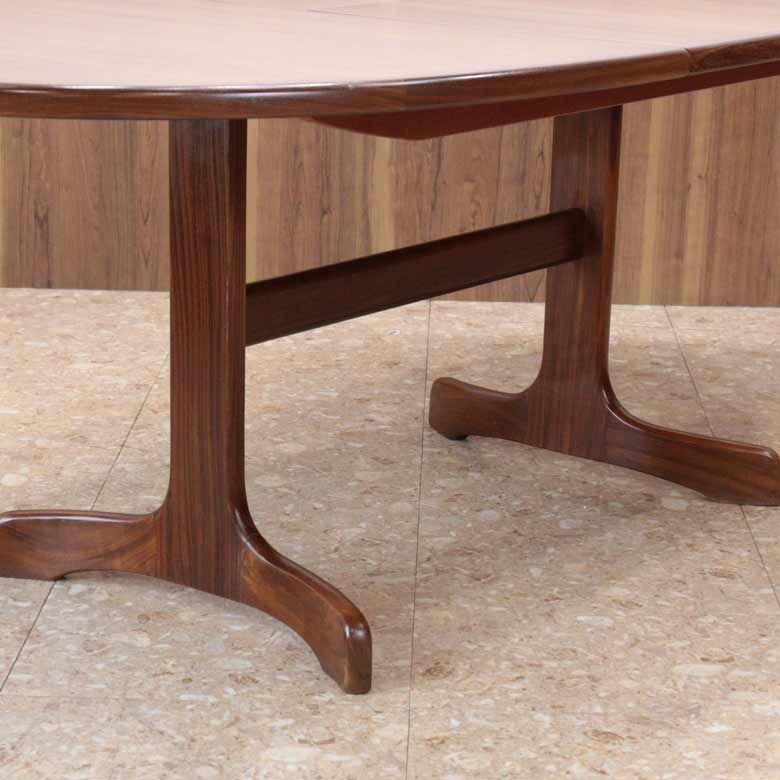 ダイニングテーブル 伸長式 G-plan イギリス チーク ホエールレッグ