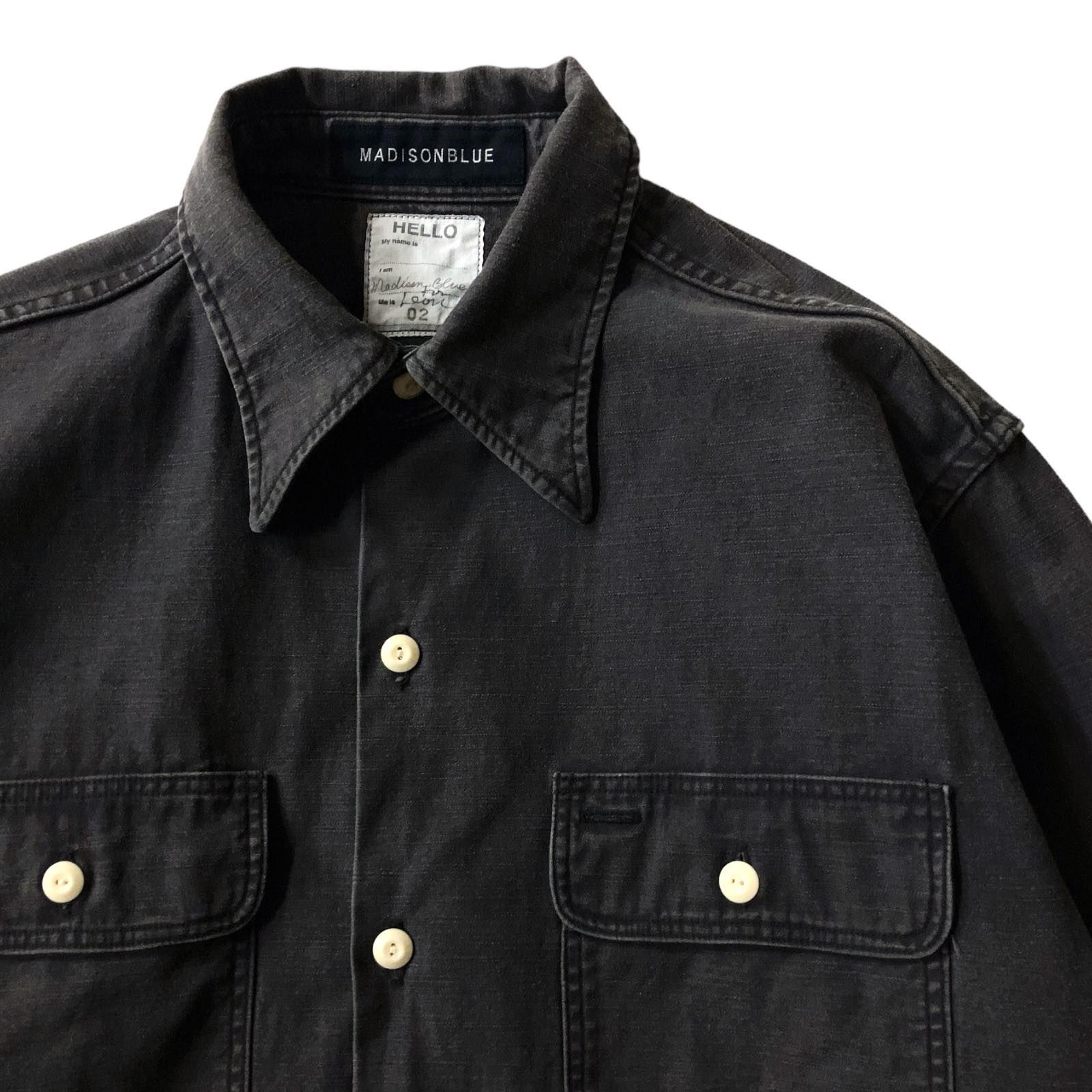 MADISONBLUE マディソンブルー ハンプトンシャツ 黒 最終値下げ