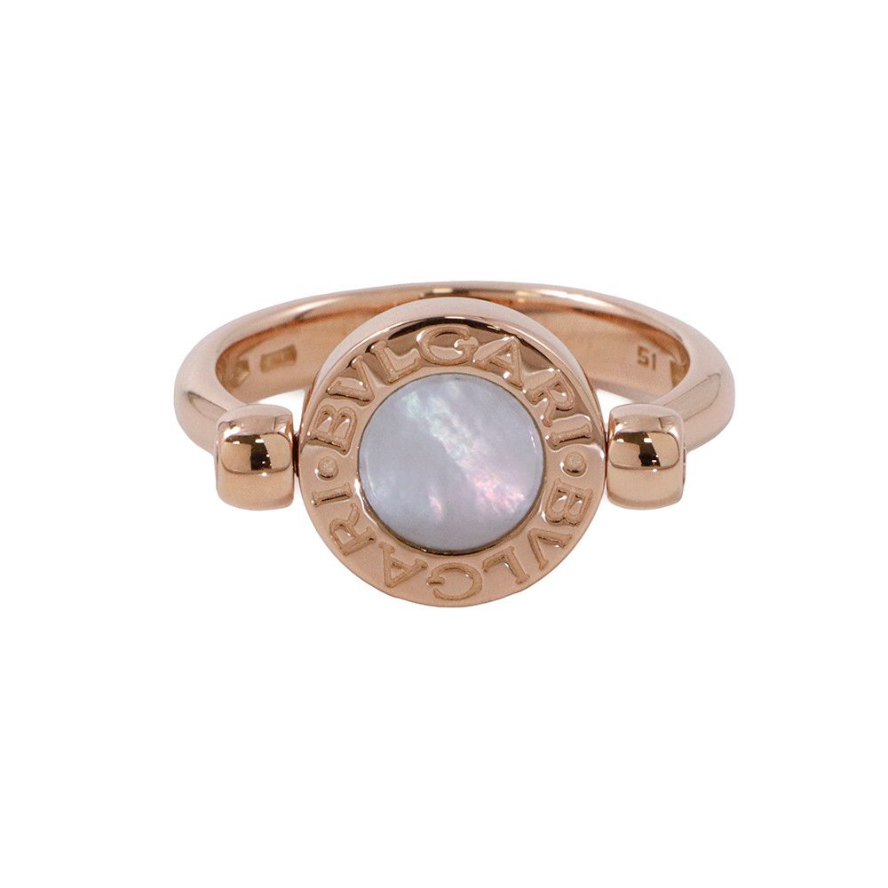 BVLGARI ブルガリ マザー オブ パール カフスリンク 18K BVLGARI ブルガリ マザー オブ パール カフスリンク 18K