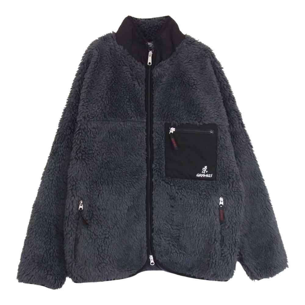 GRAMICCI / ジャケット/L/ポリエステル/GRY/GMJK2-F1059 Gramicci グラミチ GMJK2-F1059 ジップアップ フリース ジャケット