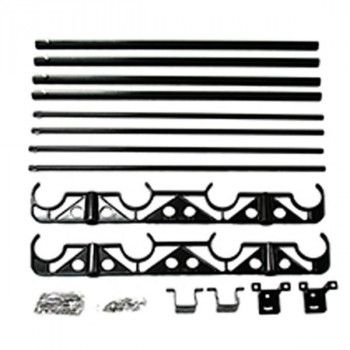 天井付型物干金具 DRY WAVE HA50-THC ブラック 00096459-001