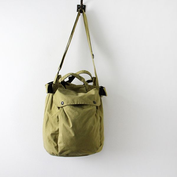 MHL. MARGARET HOWELL マーガレットハウエル SURPLUS BAG/カーキベージュ 2way ショルダーバッグ トートバッグ【2400013400527】  - メルカリ