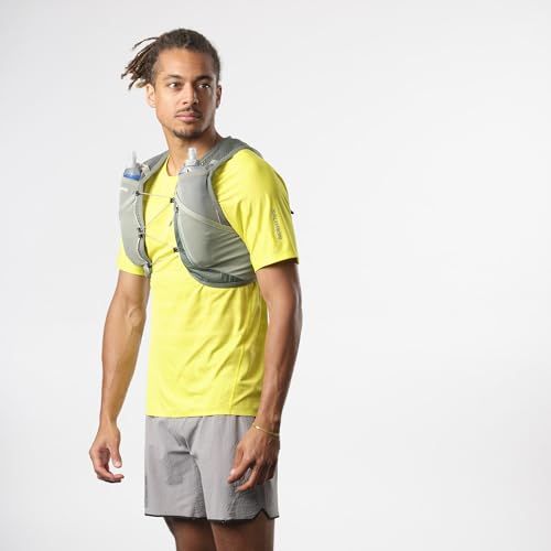 SALOMON(サロモン) ハイドレーション ベスト リュックサック バックパック ACT SKIN 4 NO FLASKS Laurel Wreath / Lily Pad / ALOE WASH