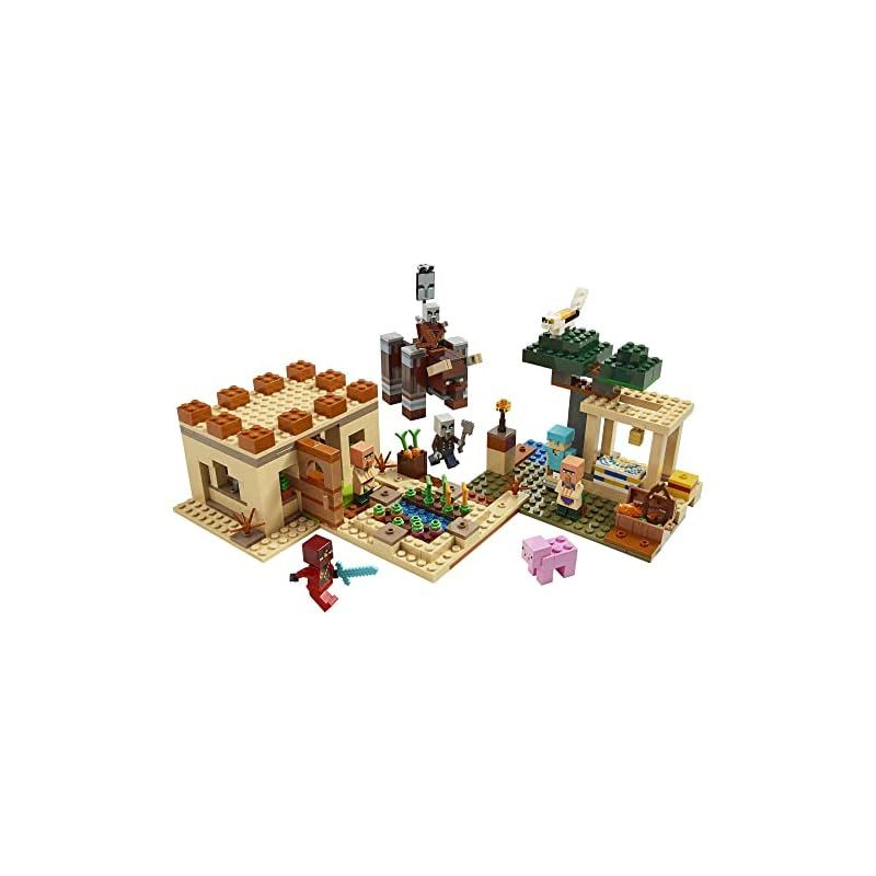 レゴ LEGO おもちゃ マインクラフト イリジャーの襲撃 男の子 女の子 マイクラ Minecraft 子供 グッズ ゲーム 玩具 知育玩具 プレゼント ギフト レゴブロック 21160 8歳 ～ 0