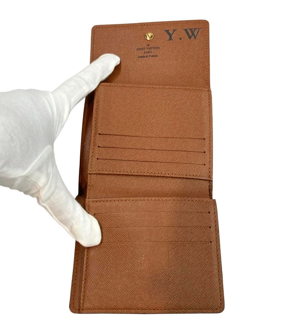 【値下げ】Louis Vuitton ヴェルニポルトモネビエカルトクレディ 財布 ルイヴィトン Wホック二つ折り財布 ポルトモネ・ビエ・カルト