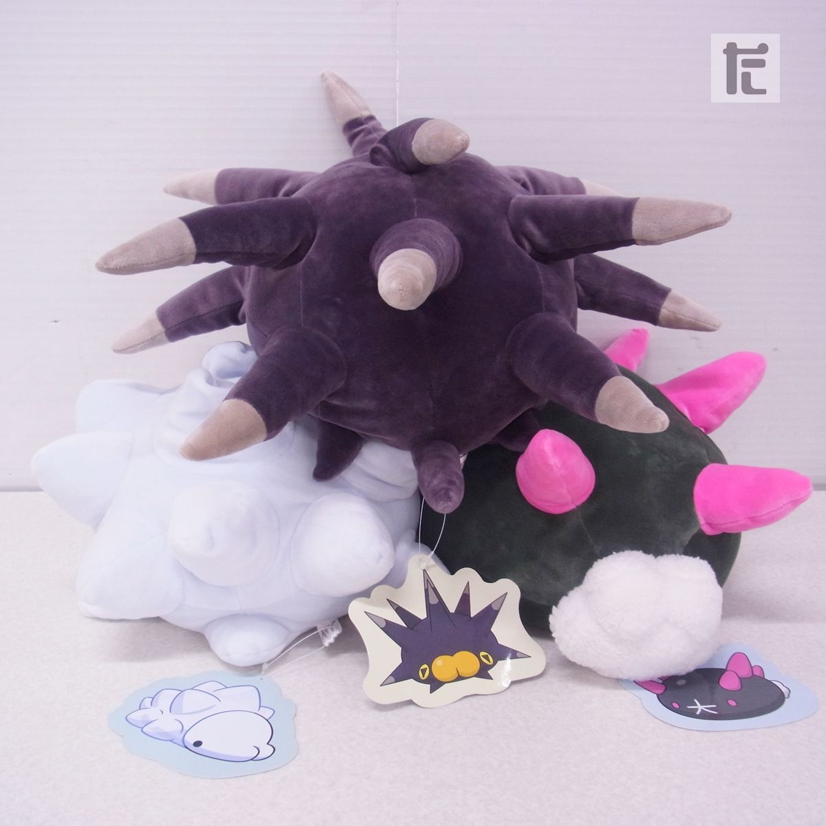 ポケモンセンター もっちりぬいぐるみ ユキハミ/バチンウニ