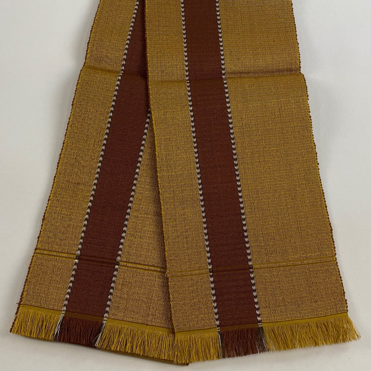 半幅帯 美品 逸品 正絹 けれ 【中古】 