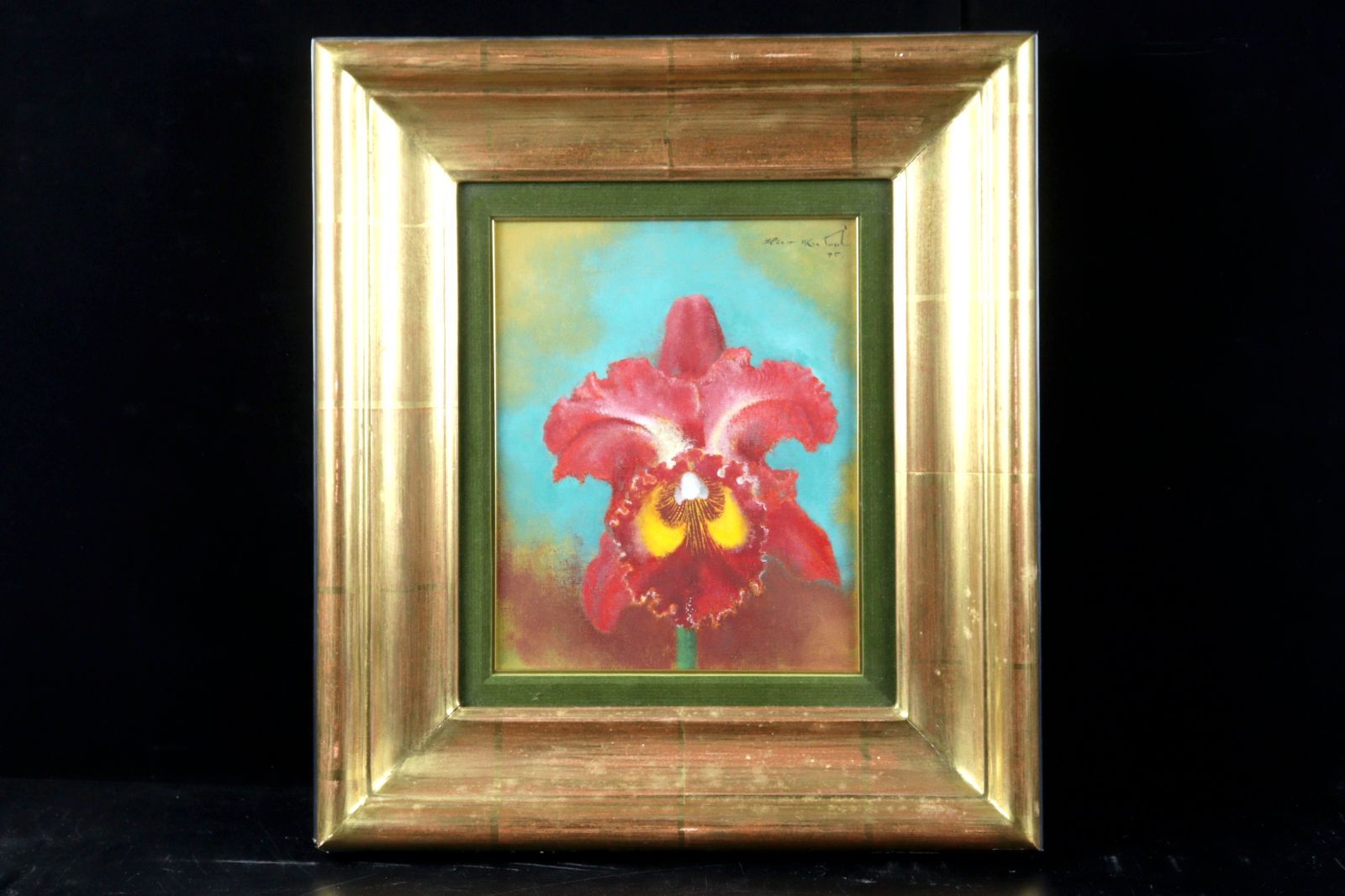 金陵博物院　中国　清時代　肉筆水彩絵　唐物骨董品 AK1867A12-3 金陵博物院蔵出品 中国 清時代 肉筆水彩絵 唐物骨董品 AK1871A12
