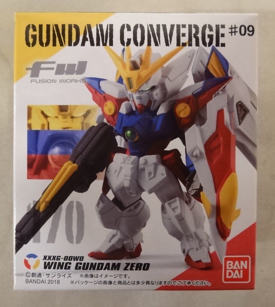 バンダイ FW GUNDAM CONVERGE ♯9 ウイングガンダムゼロ