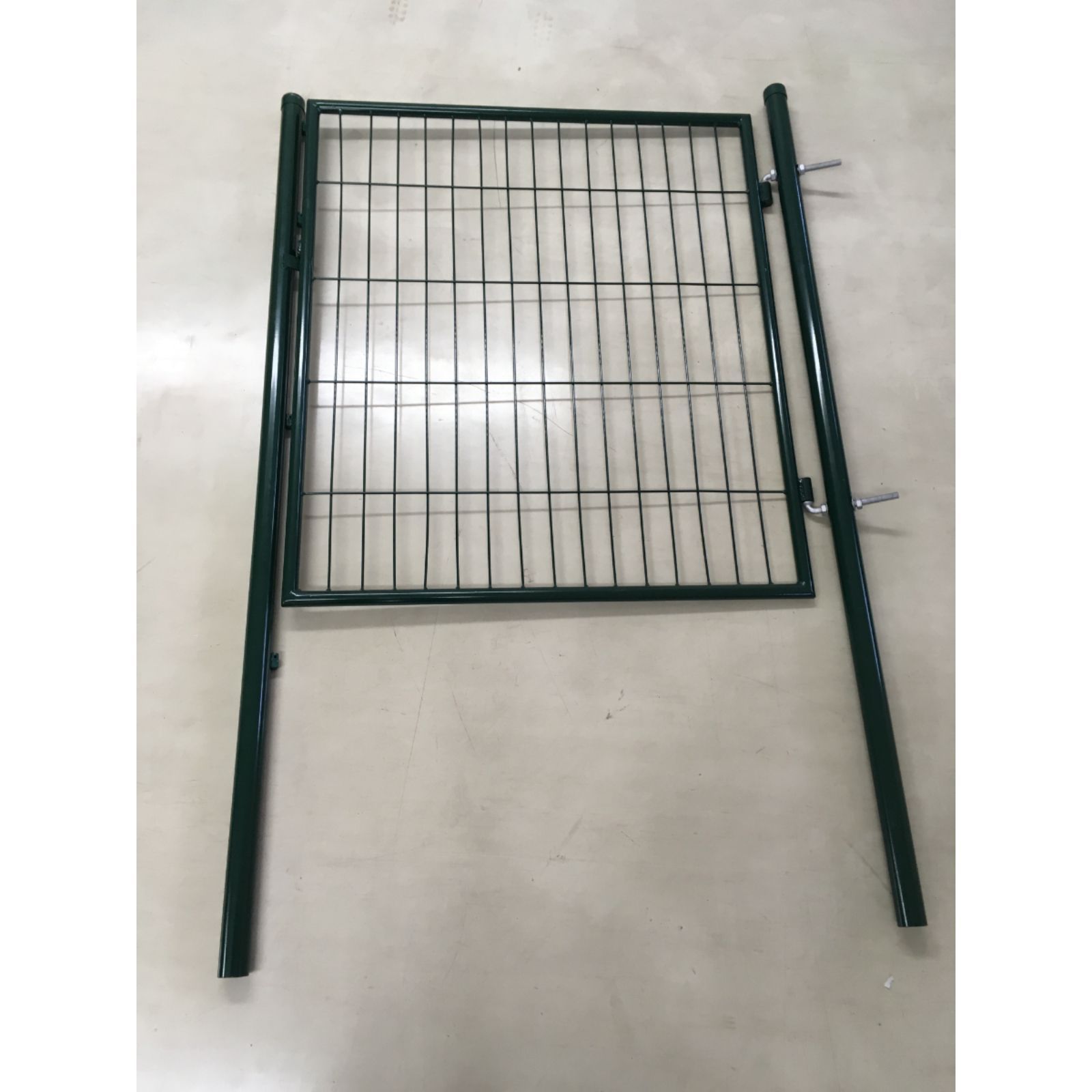 アニマルフェンス用扉 グリーン ガーデンゲート1.2ｍ用 防獣フェンス ドッグラン 侵入防止柵 出入り口ゲート 片開き