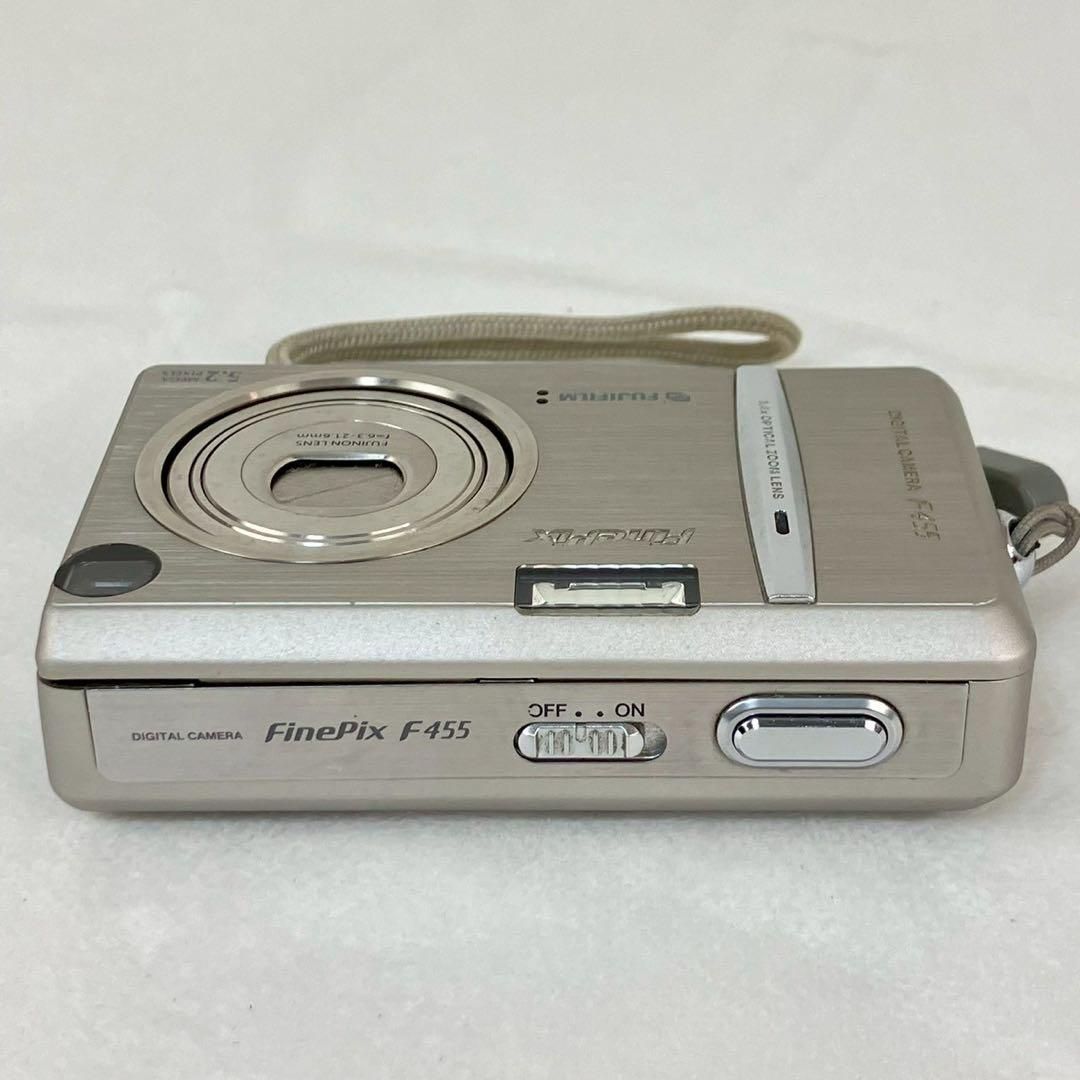 FUJIFILM FinePix F455 DIGITALCAMERA シルバー コンパクトデジタル