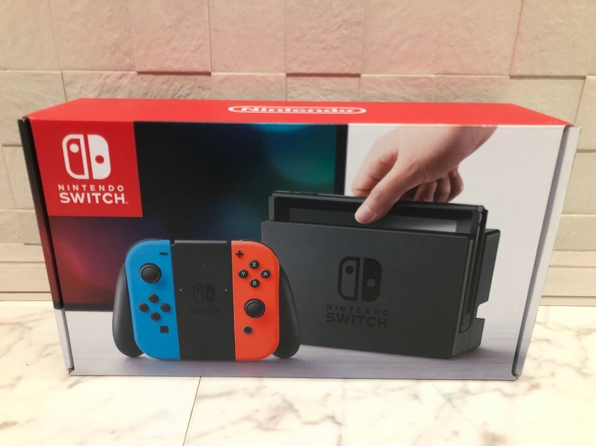 美品 任天堂 旧型 ネオン Nintendo Switch ニンテンドースイッチ