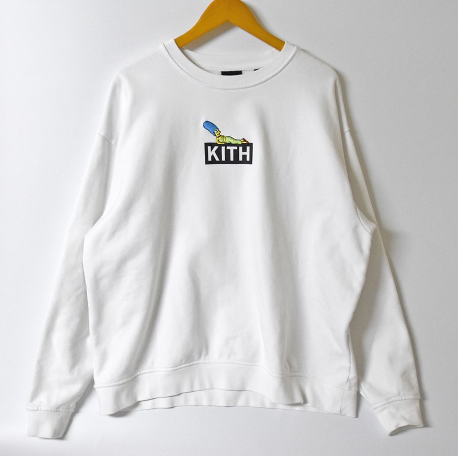 キス  The Simpsons Portrait Crewneck 21-070-060-0015-1-0 シンプソンズ ポートレイトスウェット メンズ XL