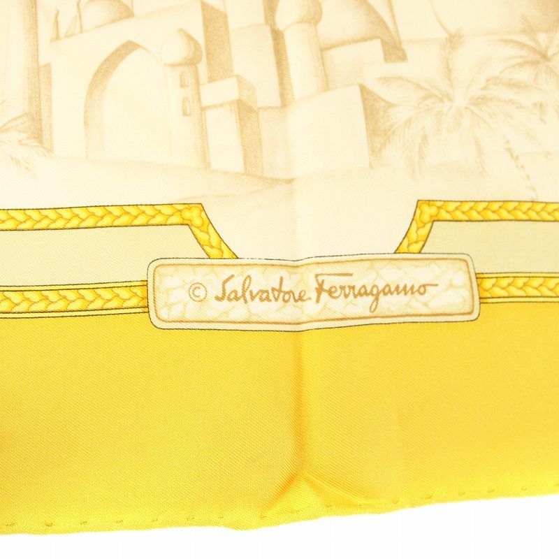 サルヴァトーレフェラガモ Salvatore Ferragamo スカーフ 大判