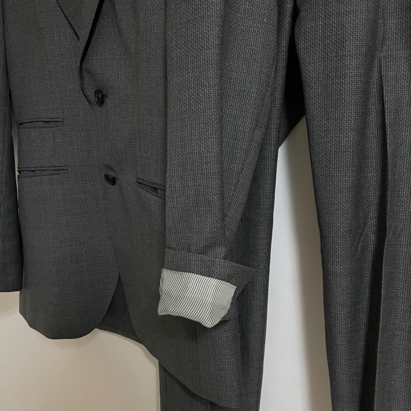 希少 【美品】 スーツカンパニー 希少 20th anniversary カノニコ