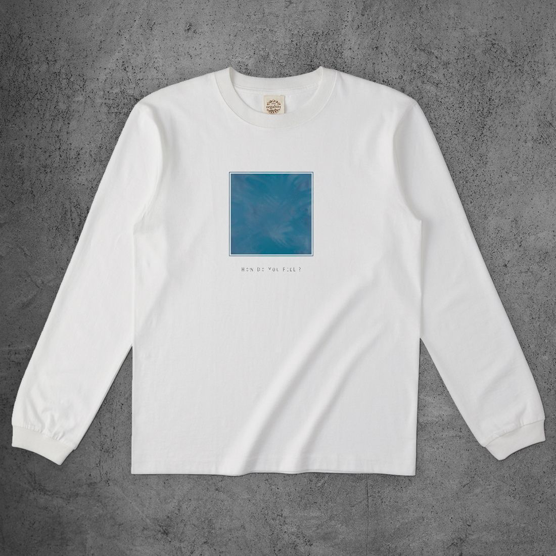 グラフィックロングTシャツ　How Do You Feel type - 004 -Long-