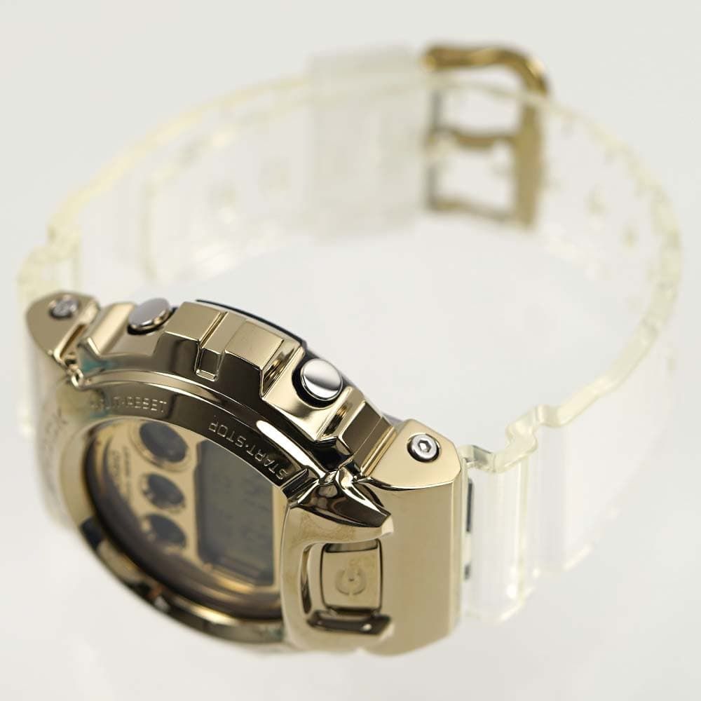 【新品未使用】腕時計　CASIO G-SHOCK カシオ　ゴールド　クリア G-SHOCK Gショック Metal Covered Gold シリーズ カシオ CASIO