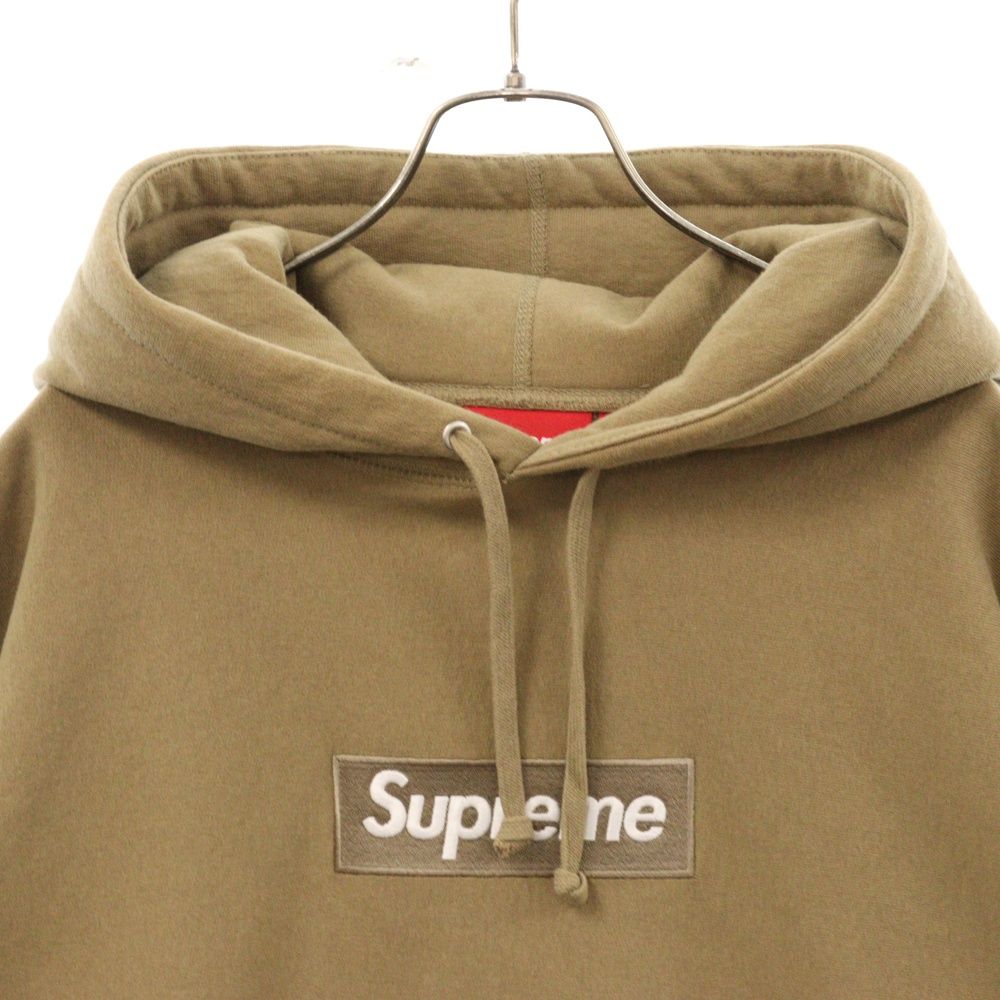 SUPREME (シュプリーム) 23AW Box Logo Hooded Sweatshirt Sand