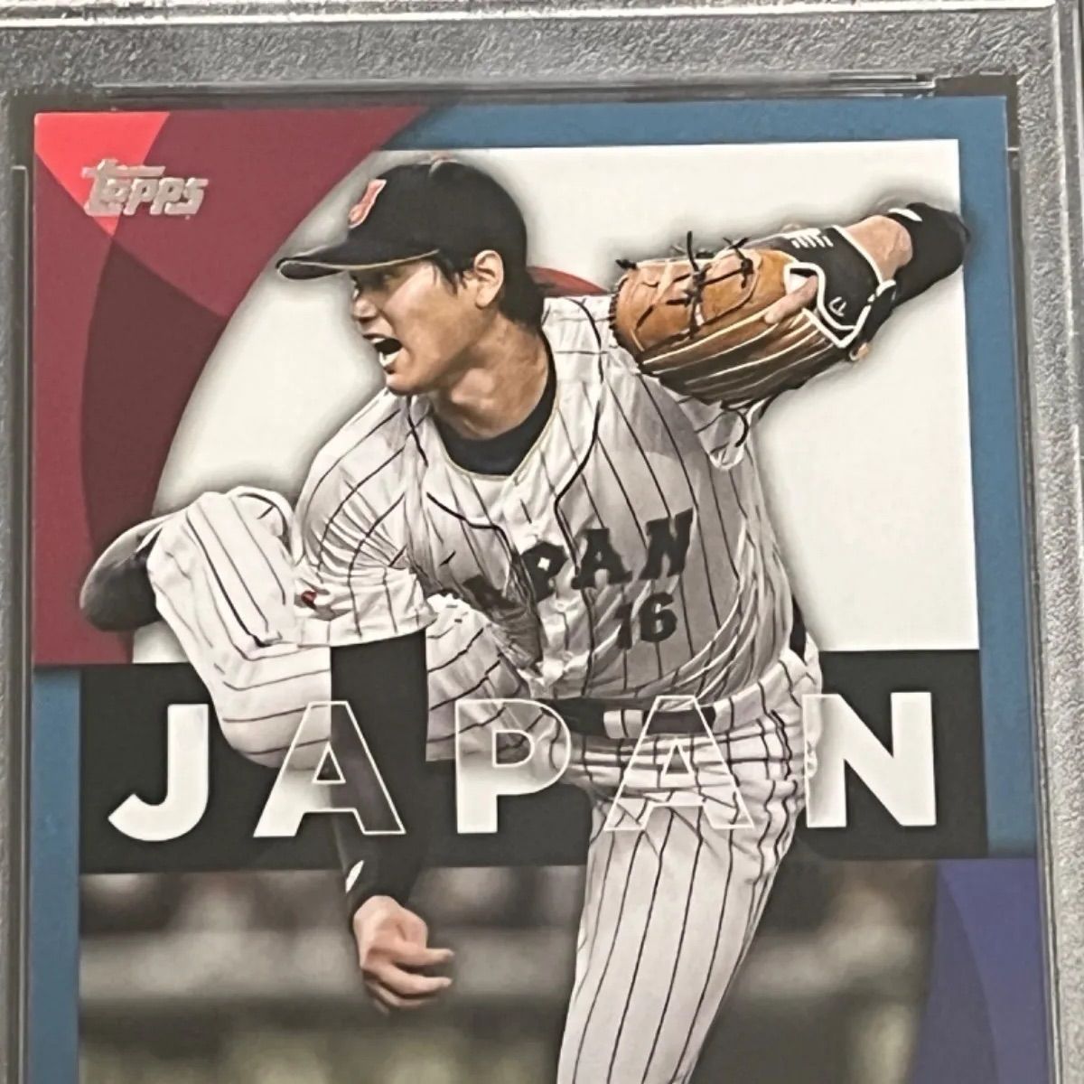 TOPPS シリーズ2 WBC 大谷翔平 インサート ブルーパラレルマリモの