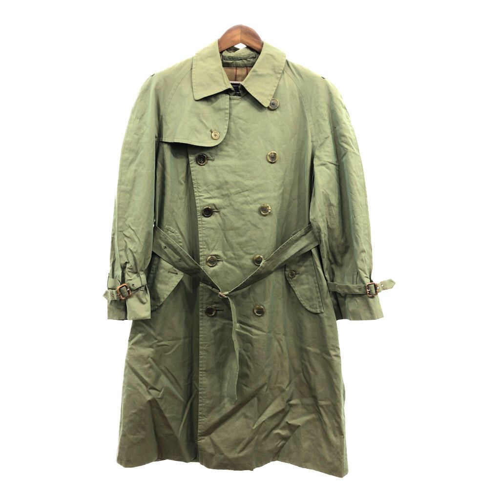 Burberry's 深緑　トレンチコート Burberry's 深緑 トレンチコート バーバリーズ Burberrys ヴィンテージ