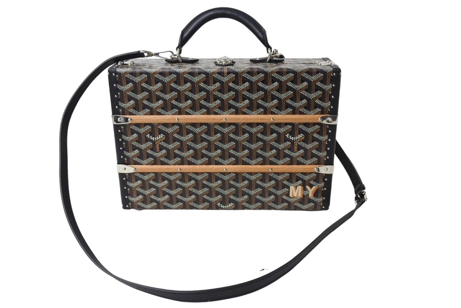極美品 新型 GOYARD ゴヤール にぎにぎし パラスMM トランクケース  