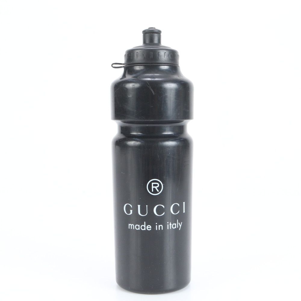 非売品未使用 GUCCI 水筒 美品 グッチ 水筒 スポーツ ウォーター ボトル タンブラー ブラック 黒