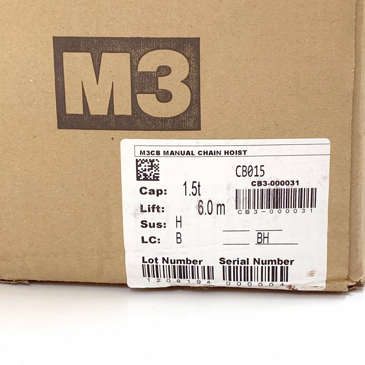 チェーンブロック キトーマイティM3形