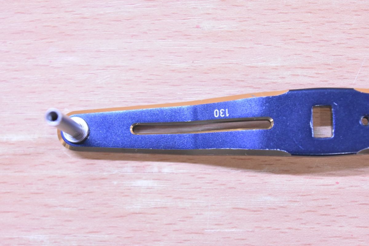 SLP WORKS クランクハンドル 130mm ソルティガカラー SLP WORKS