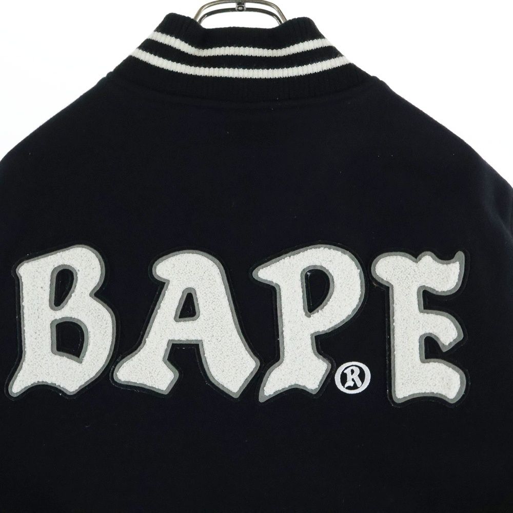 A BATHING APE (アベイシングエイプ) 25AW RELAXED VARSITY JACKET