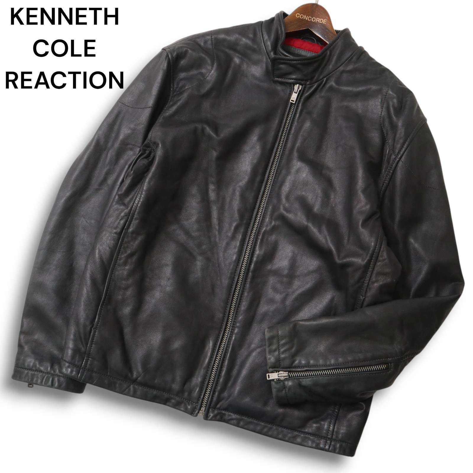 KENNETH COLE REACTION ケネスコール リアクション 本革☆ リアル