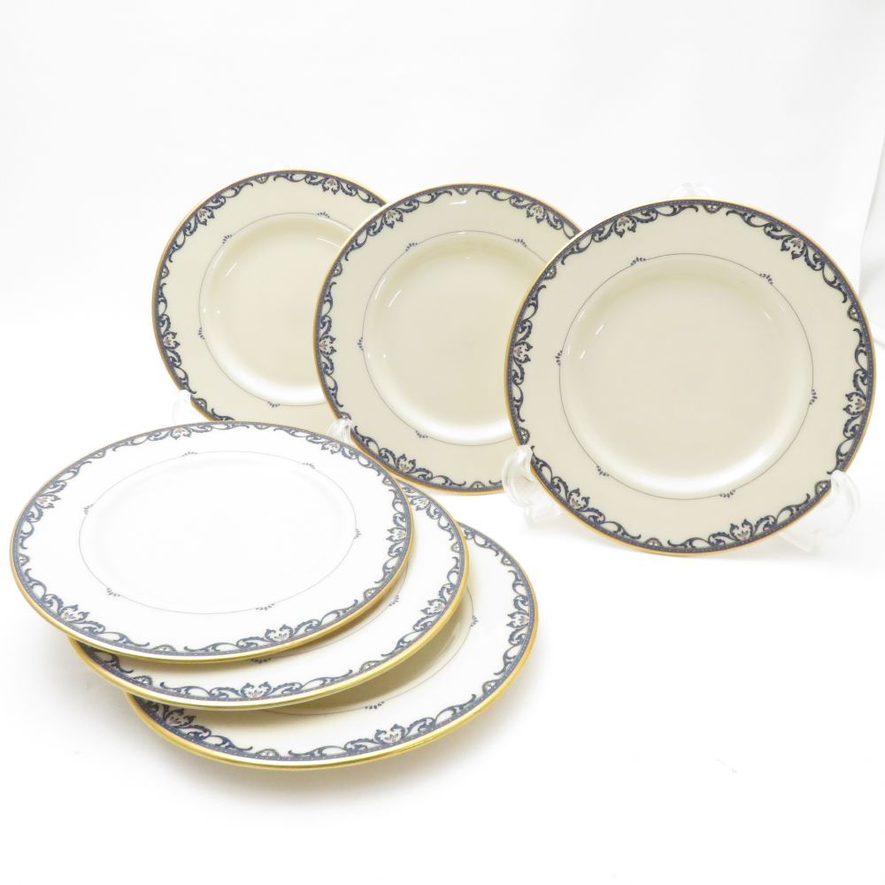 美品 LENOX レノックス LIBERTY リバティー 中皿 6枚 16cmプレート