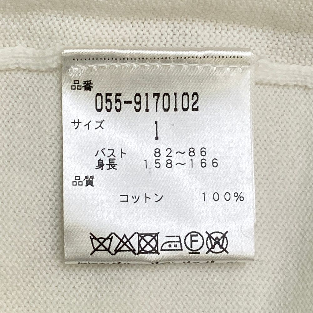 サイズ：1 PEARLY GATES パーリーゲイツ 30周年 ニットセーター