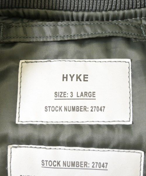 HYKE ミリタリーブルゾン