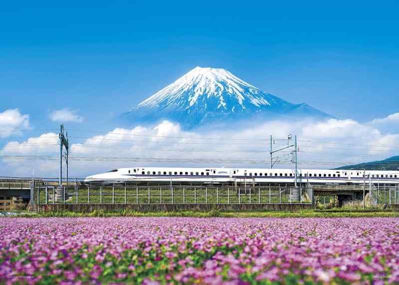 やのまん ジグソーパズル 5146ピース 富士山 プチパリエクリア 富士山と桜 / ジグソーパズルやのまん通信販売