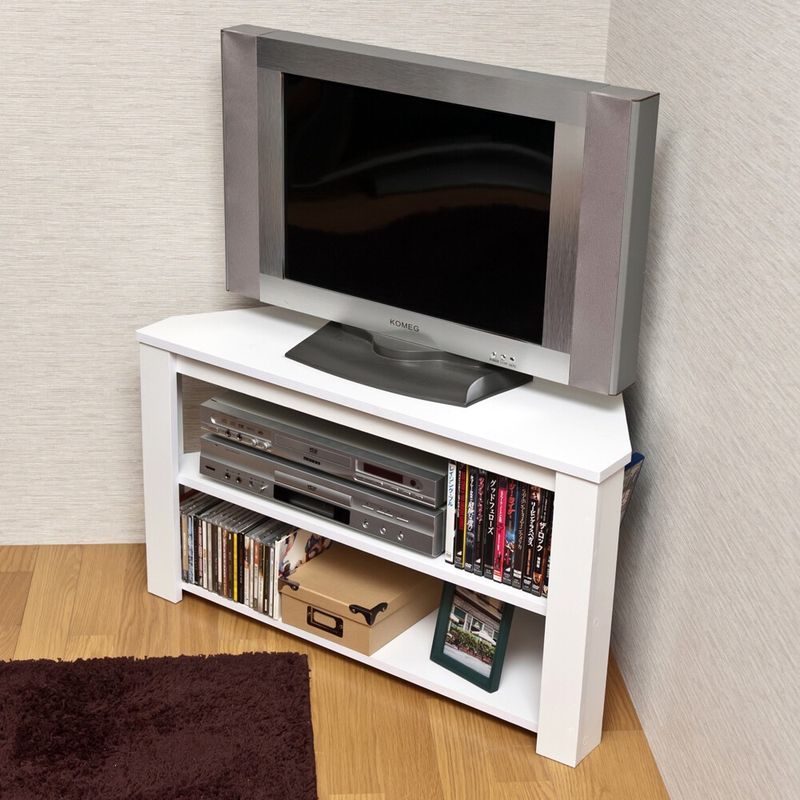 Wega　コーナーTVボード　BE/WAL/WH Wega コーナーTVボード WAL/WH サカベ リビング収納 家具・インテリア