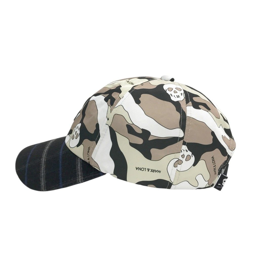 MARK-LONA マークアンドロナ モデル キャップ カモフラ柄 ベージュ系 240101524195 ゴルフウェア ストスト