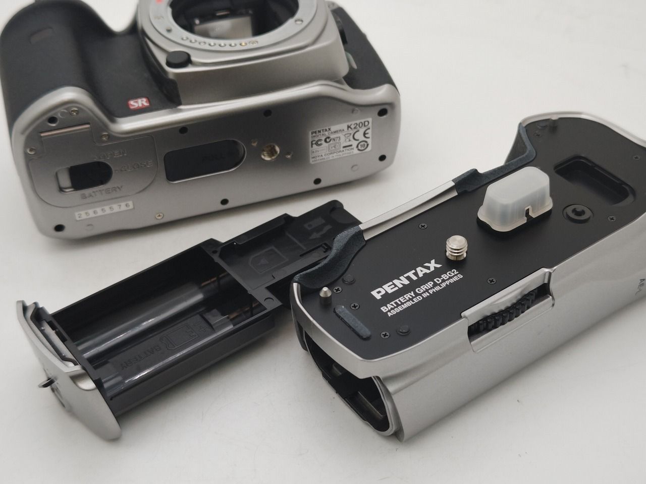 PENTAX K20 D チタンカラー プレミアムキット ショット数約2500
