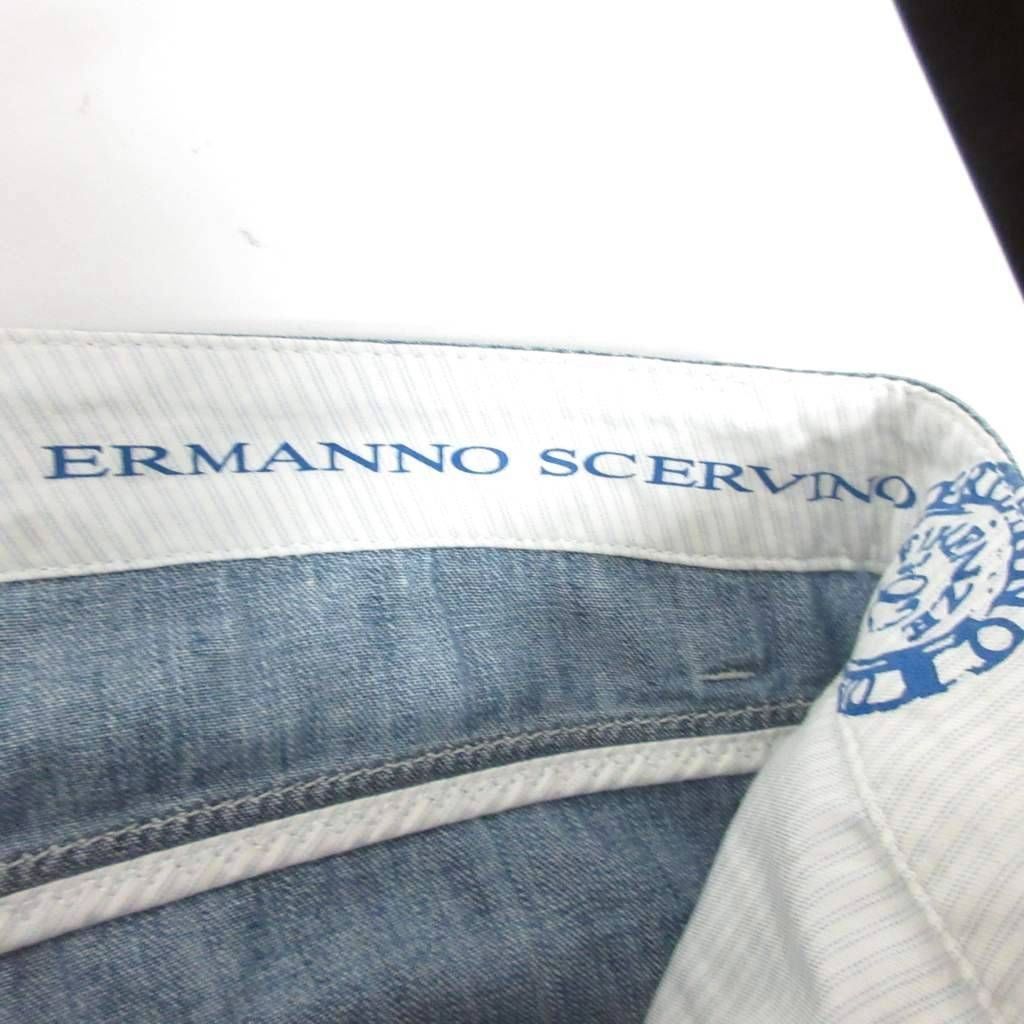 エルマノシェルビーノ ERMANNO SCERVINO 刺繍 装飾 デニム
