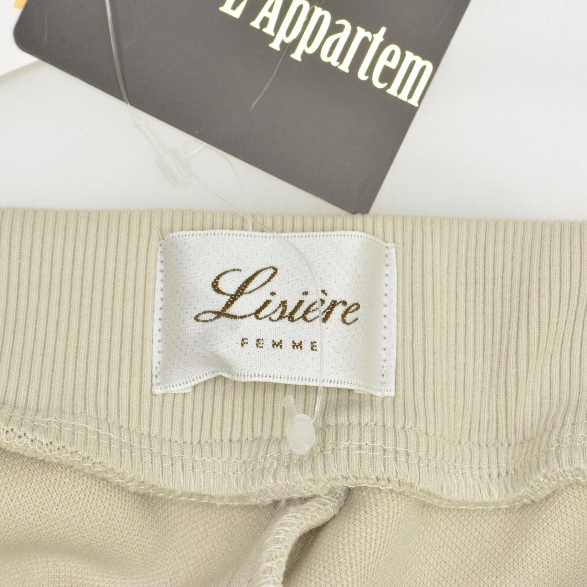 36【L'APPARTEMENT】Lisiere 22SS 22030560111910 Ponte Pantsパンツ