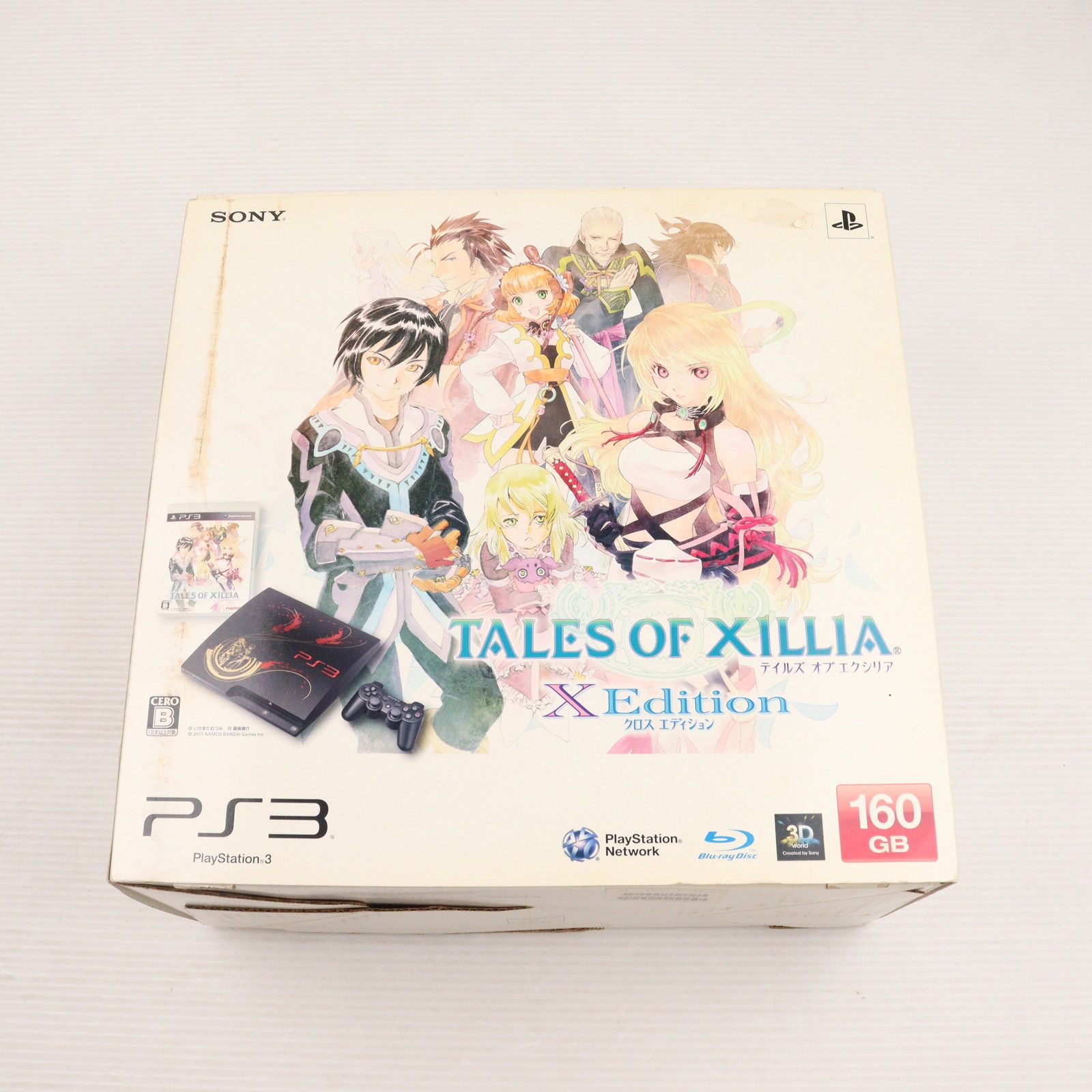 PS3 テイルズオブエクシリア クロスエディション 本体 CEJH-10018 本体) PlayStation 3 TALES OF XILLIA X Edition