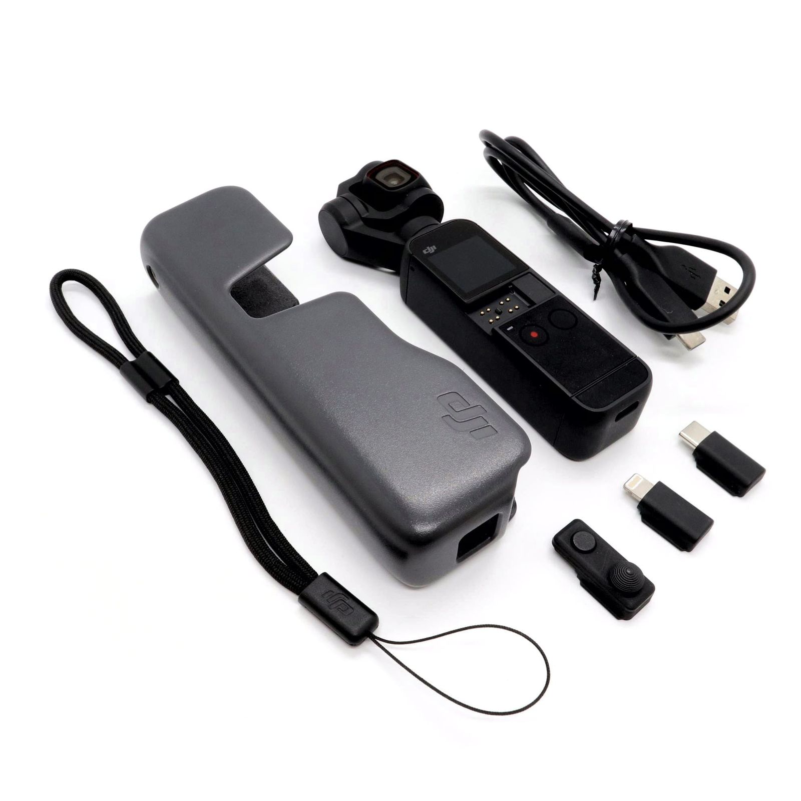 DJI Pocket 2 クラシックブラック DJI Pocket 2 3軸ジンバルスタビライザー搭載4Kカメラ 手ブレ補正