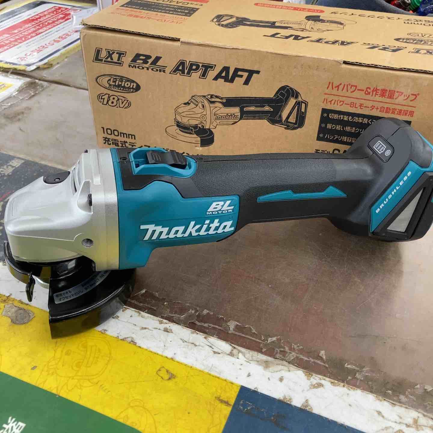| マキタ makita 100mmコードレスディスクグラインダ GA404DZN GA404DN 本体のみ 柏店