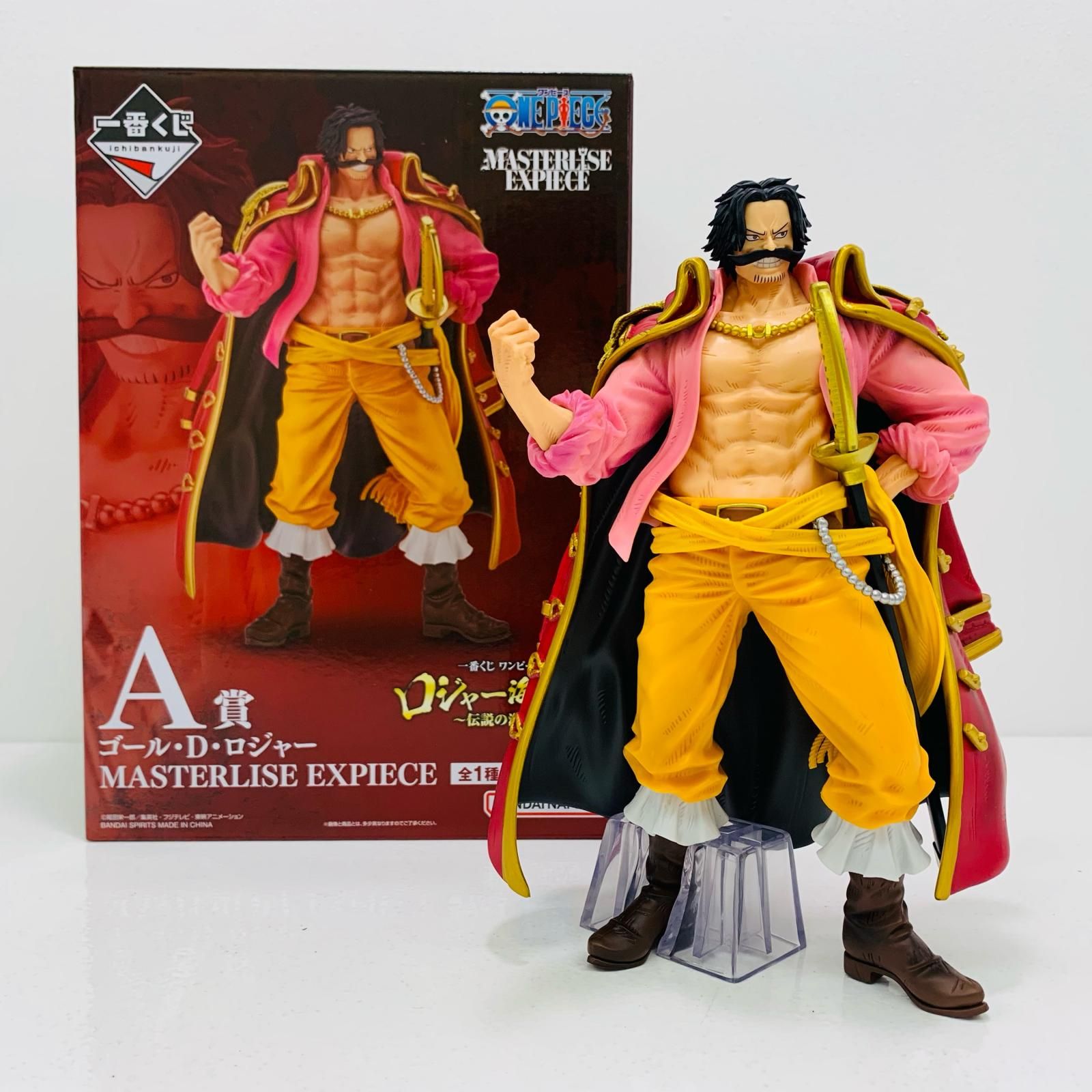 中古 フィギュア ワンピース 海賊王 ゴールド・ロジャー 一番くじ ロジャー海賊団 伝説の海賊 2025年製 ラストワン賞  MASTERLISE EXPIECE 【703】 一番くじ ワンピース ロジャー海賊団～伝説の海賊～｜一番くじ